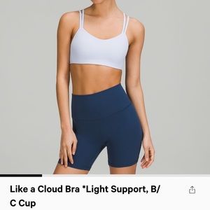 LULULEMON LIKE A CLOUD BRA SIZE 6